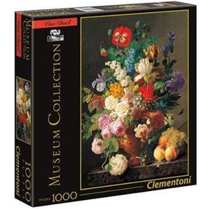 Clementoni Puzzle 1000pz. Museum Collection. Van Dael: Vaso di Fiori (94928)