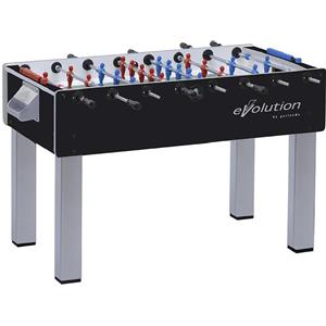 Garlando Calciobalilla F-200 EVOLUTION con aste uscenti, piano gioco corto in vetro