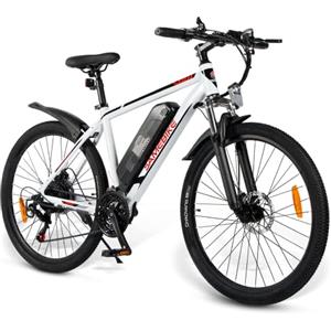 SAMEBIKE Bici Elettrica per Adulti, 26 Mountain Bike, Bicicletta Elettrica Commute E-bike con Batteria rimovibile 36V10Ah Doppio Freno a Disco ebike,Bici Elettriche con 21 Velocità Uomo/Donna