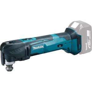 Makita DTM51Z - Utensile multifunzione a batteria 18V, blu per segare, tagliare e smerigliare