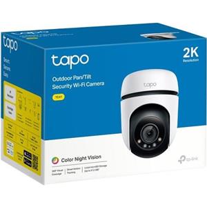 TP-LINK Telecamera di Sorveglianza Outdoor Pan/Tilt Wi-Fi TP-LINK TC41 2K 3MP Full-Color con storage Micro SD, 2way Audio (tapo C510W)