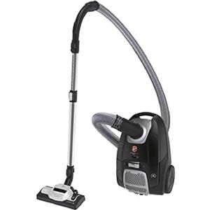 Hoover H-ENERGY 500 HE520PET 011 Aspirapolvere Con Sacco, Con Filo, 700W, 3,5 L, 69 dBA, Filtro Epa, Mini Turbo Spazzola, Raggio Azione 10 m, Nero