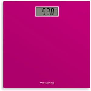 Rowenta Premiss BS1403 Quadrato Rosa Bilancia pesapersone elettronica
