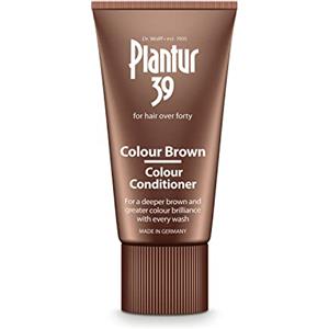 Plantur 39, Balsamo per la cura dei capelli tinti, mantiene il castano sempre intenso, 150 ml