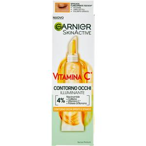 Garnier Skin Active Vitamina C Contorno Occhi Illuminante 15 ml - Riduce segni di stanchezza e illumina lo sguardo
