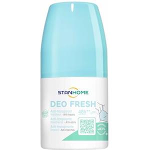 STANHOME | Deodorante Roll On Deo Fresh, Anti-Traspirante Fino a 48 Ore, Freschezza, Anti-Aloni, Profumo Fresco Unisex, Senza Alcool, Vegan, 50 ml