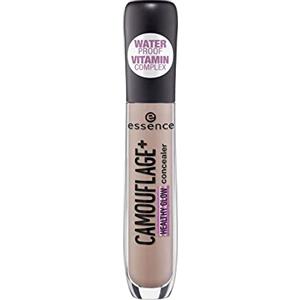 essence CAMOUFLAGE+ HEALTHY GLOW correttore viso, con vitamine, illuminante, naturale, luminoso (5ml), 1 pezzo