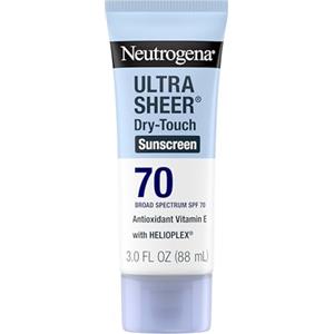 Neutrogena Ultra Sheer Dry-Touch Sunscreen, SPF 70, 88 ml