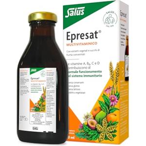 Salus Epresat - Integratore Alimentare Multivitaminico per un sostegno energetico e ricostituente e utile per le difese immunitarie, 10 flaconcini monodose da 10ml