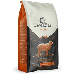 Canagan Crocchette Grain Free per Cani - Agnello, 12 Kg, Alimento Naturale e Monoproteico