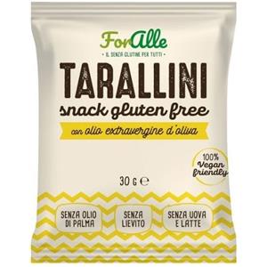 RE FOOD Srl Foralle Tarallini Senza Glutine con Olio Extravergine d'Oliva 30 g