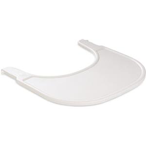 hauck Vassoio Seggiolone Pappa Alpha Click Tray - Tavolino Bambini in Materiale Riciclato Cert. GRS, Facile da Fissare per Seggiolone Legno Alpha+ o Beta+ - Beige, Puntinato