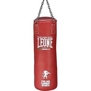 LEONE 1947, Sacco Basic Allenamento, 110x35 cm, Rosso, 20 Kg, AT840