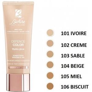 Bionike Defence Color Hydra Glow Fondotinta Idratante 24h SPF15 - Colore 106 Cannelle