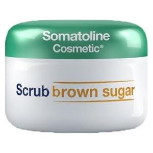 Somatoline Cosmetic Scrub Brown Sugar 350 g - Scrub esfoliante naturale con zucchero di canna e olio di mandorle
