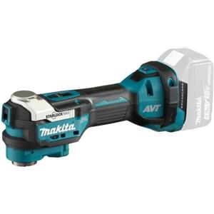 Makita DTM52ZJX1 Utensile Multifunzione 18V con Impugnatura Antiscivolo e Velocità Variabile