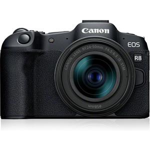 Canon EOS R8 + RF 24-50mm IS STM. Garanzia Canon 2 anni