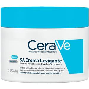 Cerave SA Crema Levigante 10% Urea Pelle Molto Secca Ruvida Screpolata, 340g