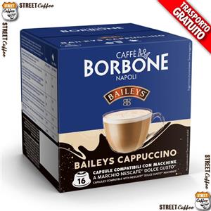 Borbone Capsule Irish Coffee per Nescafè Dolce Gusto - Bevanda Solubile al Gusto Irlandese