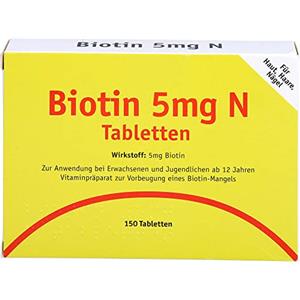 ALLPHARM Karl Minck Biotin 5 mg N Tabletten, 150 pz Compressa