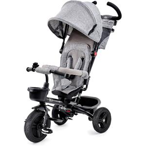Kinderkraft - Triciclo Aveo Aveo Grigio