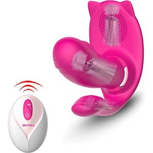 NURCIX - Vîbratôrî Silicône Morbido per Donna Fárfálla Vîbrànté Sésso Donna Püntô Ġ Vibrátoré Wîreless a Distanza Donna con Telecomando Mutàndiné Vibránti Donna Usb Ricaricabile Impermeabile