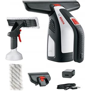 Bosch GlassVAC - Lavavetri elettrico a batteria - con 2 testine e spruzzino