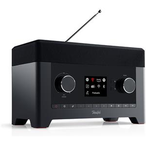 Teufel RADIO 3SIXTY - Altoparlante Bluetooth con Radio Digitale DAB , Suono a 360°, Subwoofer e Funzione Power Bank