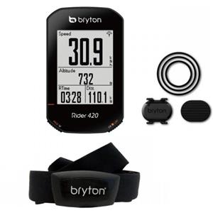 Bryton Ciclocomputer GPS bici BRYTON Rider 420T fascia cardio e cadenza