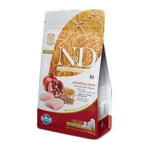 Farmina Natural & Delicious Ancestral Grain Puppy Starter con Pollo e Melograno - Farmina - Natural & Delicious Ancestral Grain Puppy Starter con Pollo e Melograno - 2,50KG