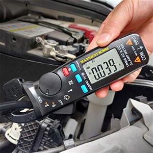 MAXRIENY MAXIRIENY Pinza amperometrica 1mA DC AC Corrente Multimetro Amperometro CC CA amplificatore 6000 conteggi Gamma automatica Voltmetro Digitale Capacitanza Temperatura Resistenza Tester di tensione