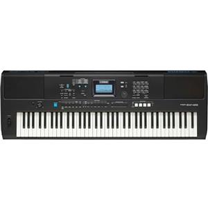 Yamaha Digital Keyboard PSR-EW425 - Tastiera Digitale Versatile - Design Portatile con 76 Tasti a Tocco Sensibile, 820 Voci e Pannello di Controllo LCD - Nero