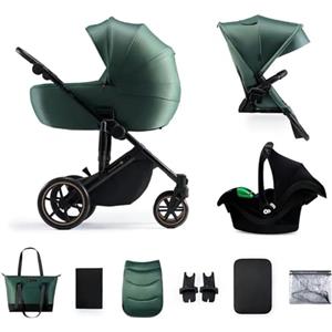 kk Kinderkraft Trio Prime 2 Pro I-size Green Kinderkraft