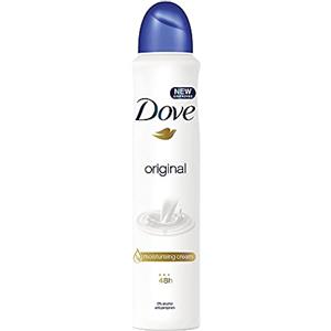 Dove Antitraspirante Original 200 ml - Protezione 48h, Senza Alcool e Idratante
