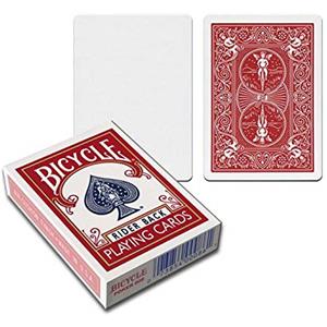 Bicycle Mazzo 54 carte dei Tarocchi Red BICYCLE - faccia bianca