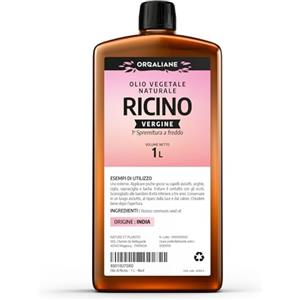 123gelules Olio di Ricino 1 l -100% virgine -1a spremitura a freddo - Ricinus Communis