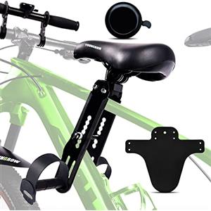 YOUNGROW | Seggiolino Bici Anteriore | La seggiolino MTB Anteriore è Compatibile con Le MTB, per Bambini dai 2 ai 6 Anni con Un Peso Massimo di 24kg - Seggiolino per Bici Bambino Confortevole