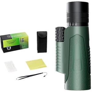 Generic Telescopio per adulti ad alta potenza, rifrattore astronomico portatile, monoculare con visione più ampia, 50 mm, ad alta definizione, per bambini e principianti