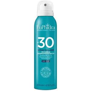 Euphidra Spray Solare Invisibile Bambini SPF30 200 ml - Protezione Alta e Resistente all'Acqua
