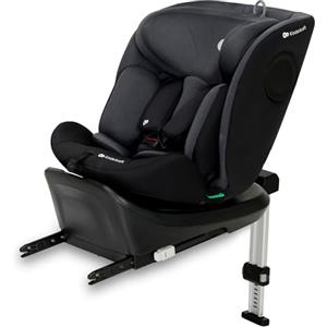 kk Kinderkraft Kinderkraft I-360 Seggiolino auto 0-36 kg, I-SIZE 40-150 cm, Seggiolino 360 girevole, con Isofix Base, Reclinabile Posizione sdraiata, Poggiatesta regolabile, Gruppo 0 1 2 3, Nero