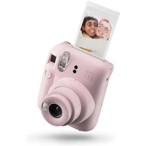 instax Fujifilm instax mini 12 Blossom Pink - Macchina Fotografica Istantanea, Specchietto Selfie e Modalità Close Up, Esposizione Automatica, Design Pop, Dimensioni Stampa 86 mm x 54 mm