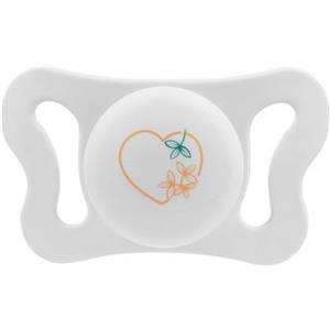 Chicco Eco+ - PhysioForma Micrò Succhietto in Silicone 0-2 M Colore Bianco, 1 Pezzo