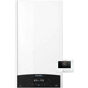 Ariston Caldaia a Condensazione Genus One+ Net 30 kW Metano/Gpl Wi-Fi Completa Di Kit Fumi WiFi Classe A+ KIT COASSIALE,