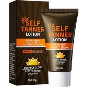 Nurvidis Crema Autoabbronzante, 50g Acceleratore Di Abbronzatura, Tanning Accelerator Cream, Lozione Autoabbronzante, Crema Abbronzante Per Viso E Corpo, Ottieni Rapidamente L'Effetto Beauty Black