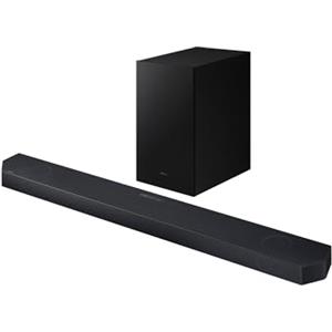 Samsung Soundbar HW-Q700D/ZF Serie Q, 9 Speaker, Wireless Dolby Atmos, Audio a 3.1.2 Canali, Q-Simphony, Compatibile con Alexa e Google Assistant, Titan Black 2024