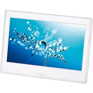 Trevi DPL 2210 Cornice Digitale Digital Photoframe LED 7, SD, MMC, USB, Visualizza Foto e Video, Bianco