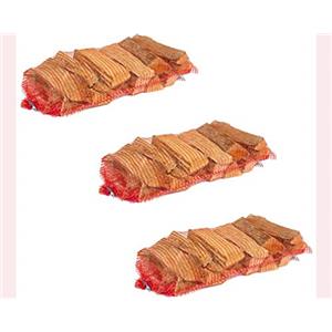 Vialca LEGNA DA ARDERE 42KG N.3 SACCHI DA 14KG TOTALE DI 45KG DI LEGNA ACACIA CERRO QUERCIA DA ARDERE PER BARBEQUE CAMINETTO FUOCO CASA - La legna può essere soggetta a calo di peso con la stagionatura.