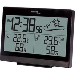 techno line WS 9252 Stazione Meteo, Nero