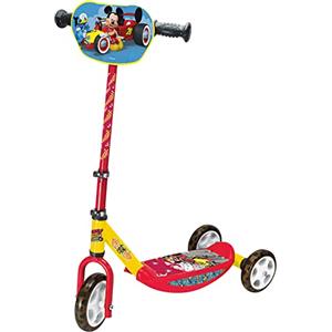 Smoby Monopattino Monopattino tre ruote Mickey 3 anni 7600750166, rosso, S