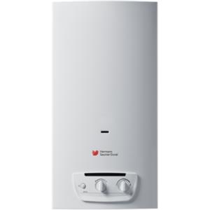 Hermann Saunier Duval Scaldabagno Opalia C 14/1 LI - 14 Litri, Accensione Elettronica, Low NOx, Design Compatto